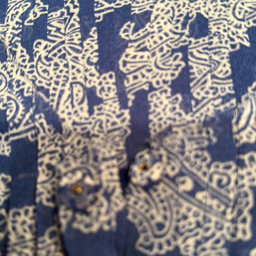 Floral mini dress. Size M. - Picture 4 of 8